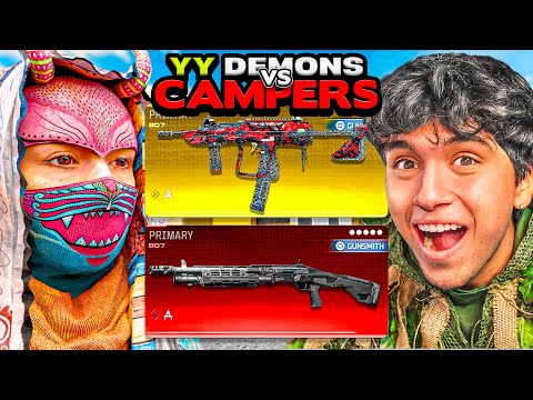 YY MOVEMENT DEMON vs CAMPER Meta Loadouts on Warzone Rebirth Island