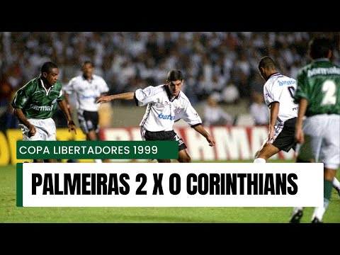 Palmeiras 2 x 0 Corinthians - Quartas de Final Libertadores 1999 (1º jogo)