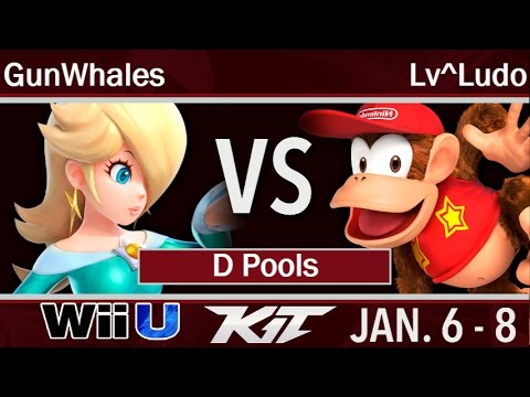 KIT17  - GunWhales (Rosalina, Ganon) vs Lv^Ludo (Diddy) D Pools - Smash 4