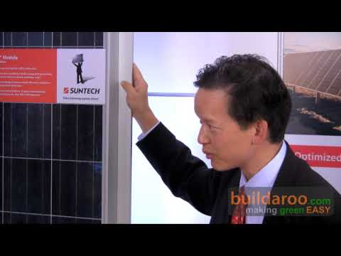 Suntech - Unique Two in One PV Panel Design & Easy to Install Mounting Solution- buildaroo.com