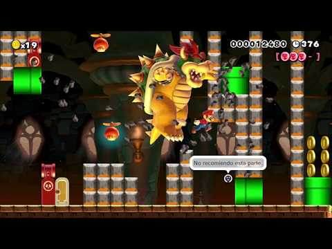 Bowser's fantastic Castle by Joce - SUPER MARIO MAKER - NO COMMENTARY 1ay