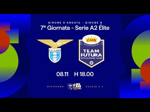 Lazio-Cadi Antincendi Futura 6-3 | 7ª giornata | Serie A2 Élite 2025/2026 - Girone B