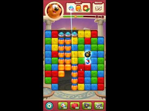 Toon Blast Level 3820 - NO BOOSTERS 🐻🐺🐱 | SKILLGAMING ✔️