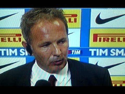 Inter Milan 1 0 - Mihajlovic lite con Bergomi a Sky