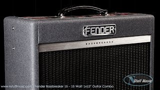 Video thumbnail for Fender Bassbreaker 15 - 15 Watt 1x12" Guitar Combo | N Stuff Music by N Stuff Music
