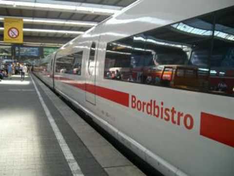 ICE 3 Ausfahrt aus München Hbf