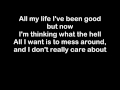Avril Lavigne - What The Hell [Acoustic][Lyrics]