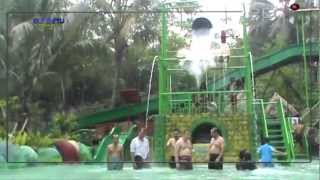 preview picture of video 'Kolam Renang Karang Kitri CAS Water Park Pandeglang'