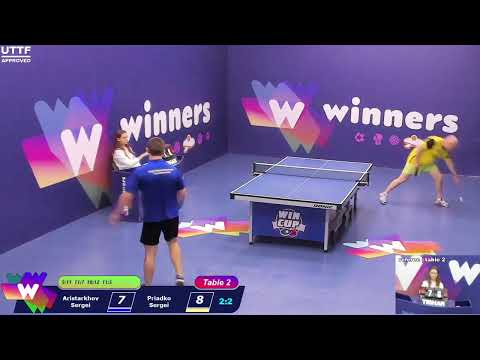 WINners CUP table 2  27.01  Aristarkhov Sergei - Priadko Sergei  15:00