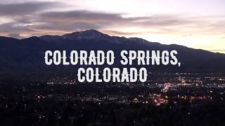 Aerial Tour of Colorado Springs, CO