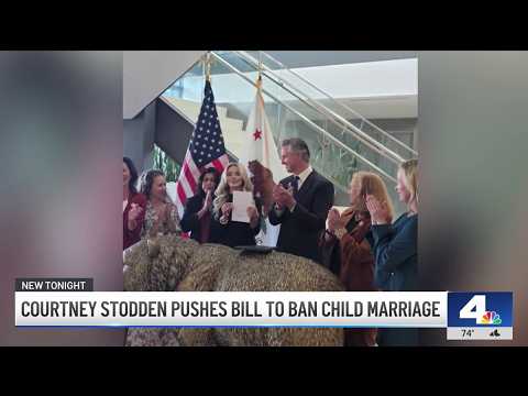 California bans child marriage