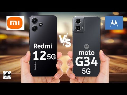 Redmi 12 5G vs Motorola Moto G34 5G