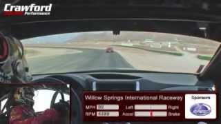 preview picture of video 'On-board: Subaru STI - Willow Springs / Tanner Foust'