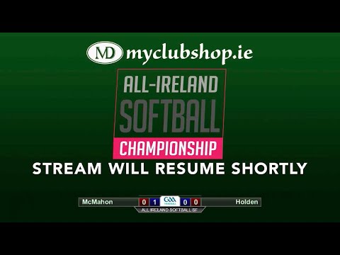 2020: All-Ireland Softball Ladies SF - Holden v McMahon