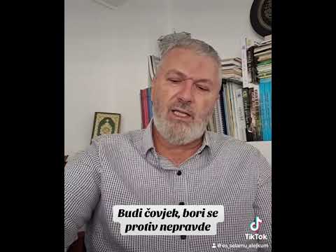 Budi čovjek, bori se protiv nepravde - Sanin Musa, prof. 