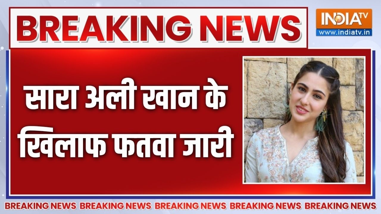 Breaking News: सारा अली खान के खिलाफ फतवा जारी | Fatwa On Sara Ali Khan |Maulana Shahabudd