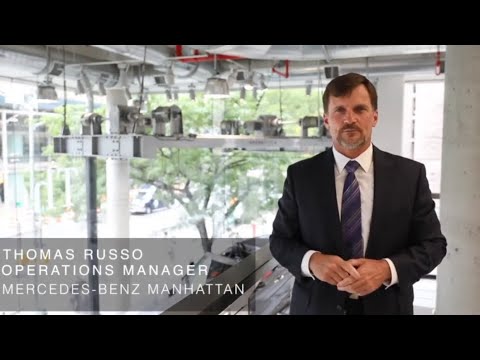 Tommy Russo, Operations Manager at Mercedes-Benz Manhattan, on ParkPlus parking lift systems