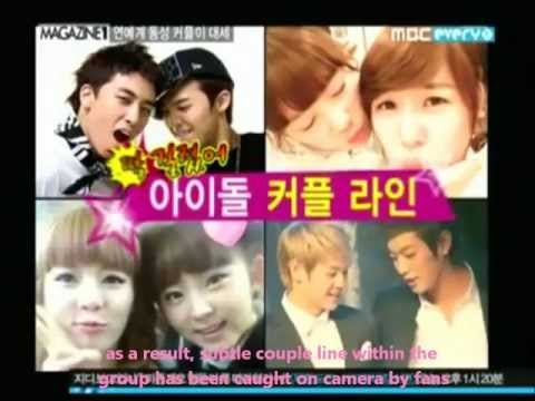 [Eng Sub] SNSD Taeyeon & Tiffany (TaeNy 태니) - MBC Couple on TV @ Magazine1 110802