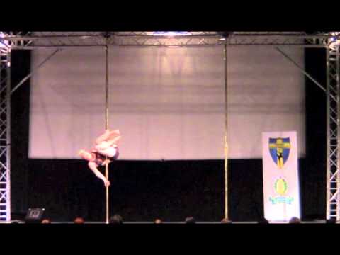 Pole SM 2015 Frida Wigur Amatör Dam - Swedish Nationals in Polesport 2015