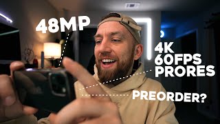 iPhone 15 Pro - CRAZY Camera Specs & Impressions!