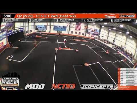 Qualifying - JConcepts NCTS3 Midwest Carpet Nationals 2021 - Thunder Road RC Raceway- MOD LIVE CO…