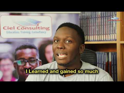 Ciel Consulting certification testimonial