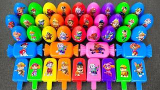 Looking For Paw Patrol Clay With Slime Coloring: Ryder, Chase, Marshall,...Satisfying ASMR Video