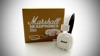 Video thumbnail for Marshall Major Headphones Unboxing (White) by Unbox Therapy