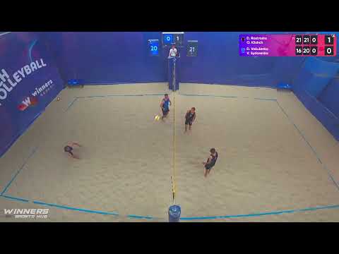 16:20 D. Rastrosta / O. Klishch - D. Vakulenko / V. Sydorenko 24.07.2022 | Winners Beach Volleyball