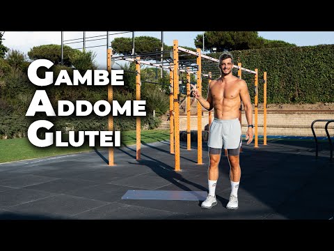 GAG Workout - Tone Your Legs, Abs, and Glutes in 20 Minutes at Home | Emanuele Mauti
