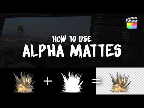 How to Use Alpha Mattes in Final Cut Pro | FCPX Tutorial