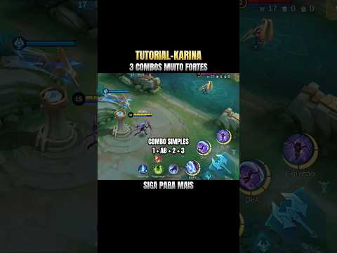 Tutorial Karina Mobile Legends | 3 Combos #mobilelegends