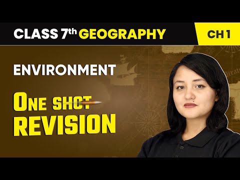 Environment One Shot Revision Class 7 Geography Chapter 1 CBSE 2024 25