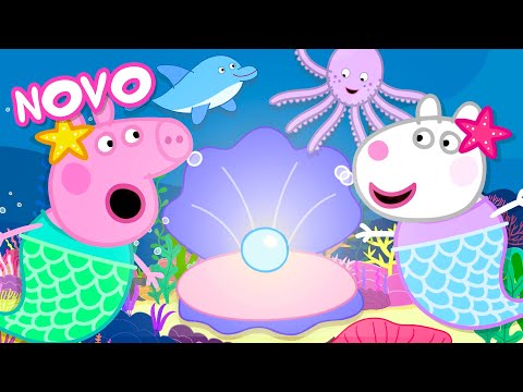 Capa de Peppa Pig Português Brasil | Sereias Mágicas | NOVO Contos da Peppa Pig