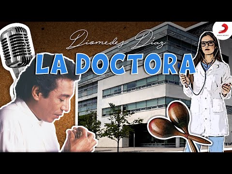 Diomedes Díaz - La Doctora  (Letra Oficial)