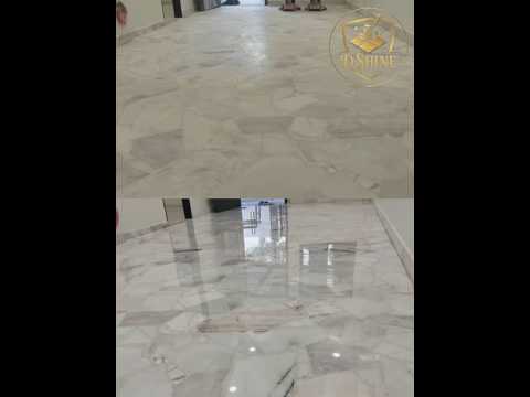 Don't ruin your broken marble floor; it deserves its noble quality.