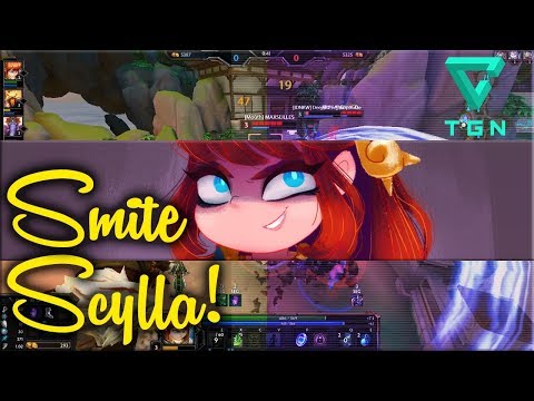 Smite! Scylla 3v3! Mejor partida de Scylla del año! Gameplay en Español
