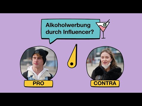 Sollten Influencer*innen Werbung für Alkohol machen? | Umfrage #kenndeinlimit
