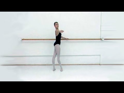 Fourth Position in Ballet Class