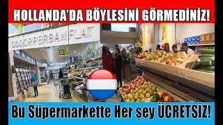 Bu Süpermarkette Her şey ÜCRETSİZ