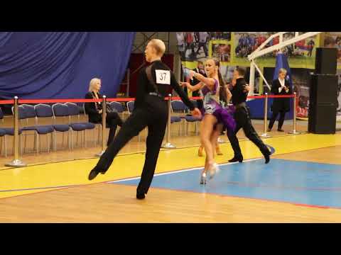 Андреев Пётр - Никулина Валерия. "Кубок Подмосковья 2022". ДОССРФ Молодежь. La. Финал. Джайв