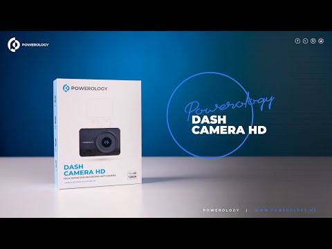 Powerology Dash Camera HD High Definition Recording Wifi Camera (UNBOXING)