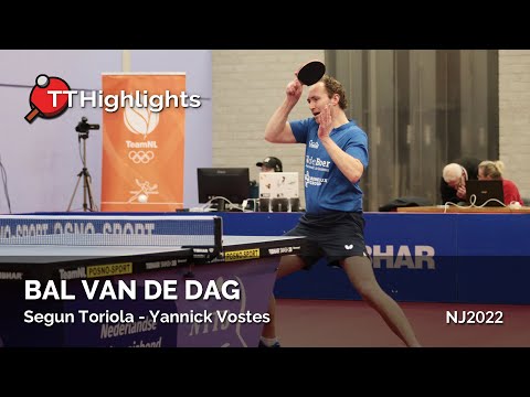 BAL VAN DE DAG | Segun Toriola - Yannick Vostes (Combilo TOGB 1 - De Boer Taverzo 1) | 17-12-2022