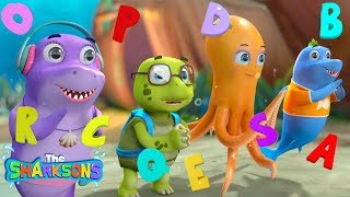 ABC Story Time! | Nursery Rhymes & Kids Songs! | Cartoons For Kids | The Sharksons ABC Story Time! | Nursery Rhymes & Kids Songs! | Cartoons For Kids | The Sharksons