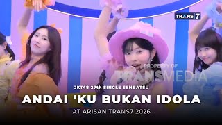 Download lagu Andai 'Ku Bukan Idola (Idol Nanka Janakattara) - JKT48 Senbatsu | Live Performance at Arisan TRANS7 mp3