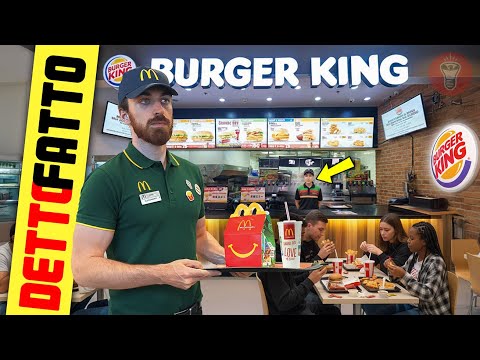 Pretend to be a McDonald's Clerk and Go Work at Burger King [Detto Fatto Ep.104] - theShow