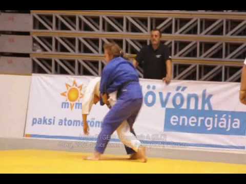 Judo 2009 Paks -70kg Majer F (GER) - Pogacnik A (SLO) - Bronze Junior Atom Cup