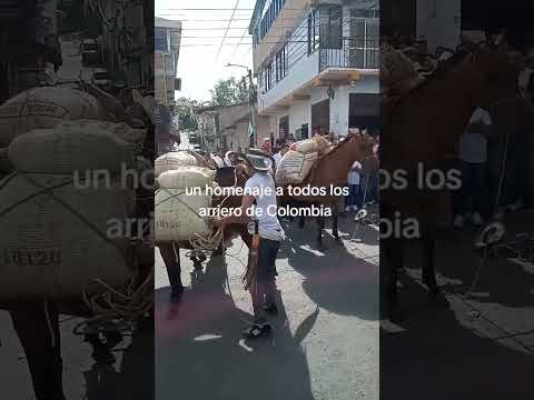 un homenaje a todos los arrieros de Colombia desde Florencia cauca