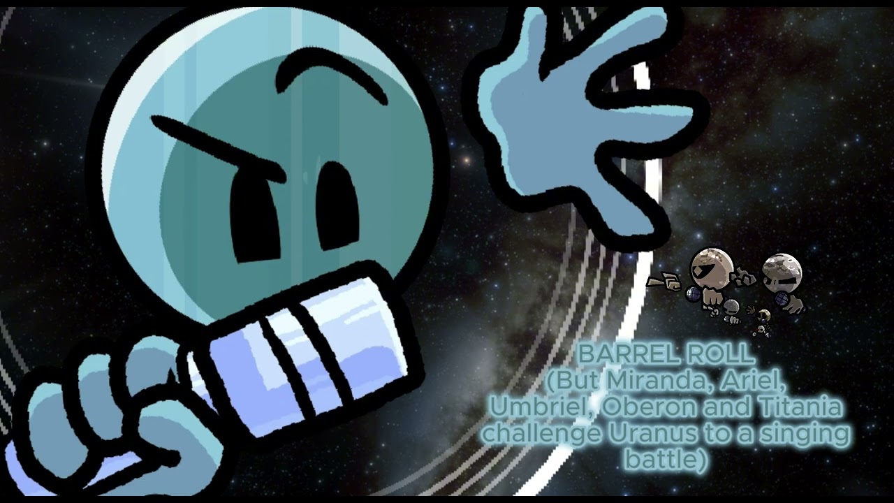 Barrel Roll but Uranus and his moons sing it (COVER)