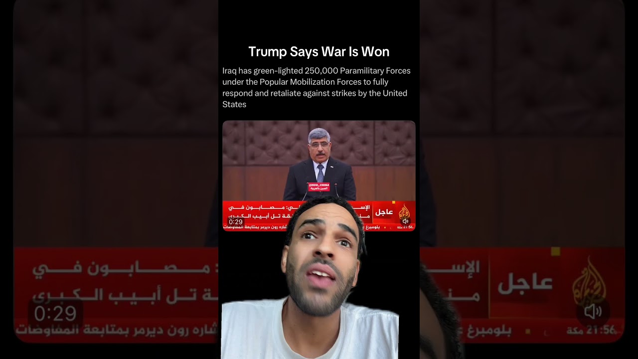 First time in history a war has been won multiple times